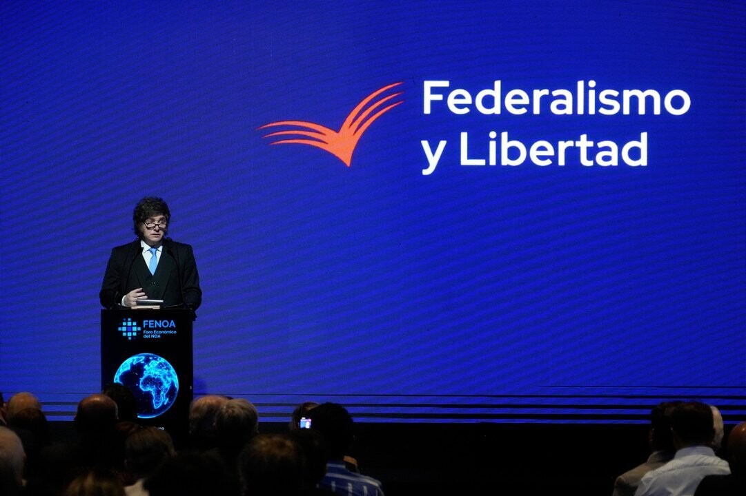 Milei meets with supporters in Tucumán and reaffirms economic course