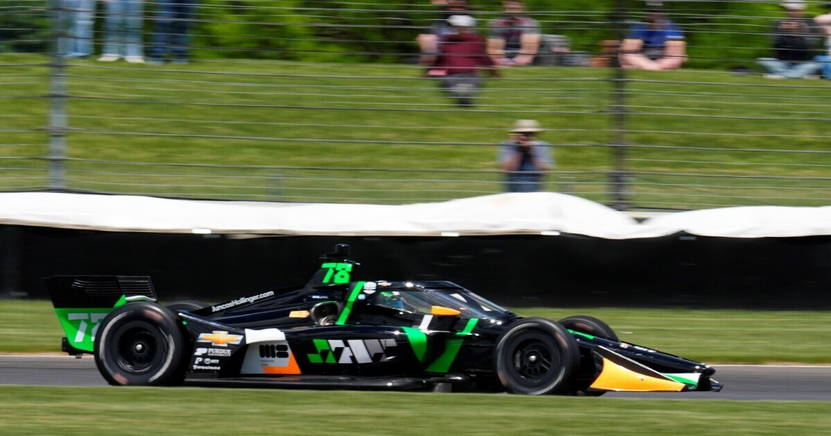 Агустин Канапино финишировал на 18-м месте в квалификации IndyCar Детройт