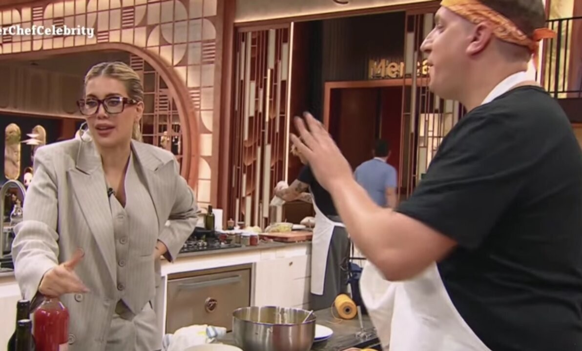 Ванда Нара и Макси Лопес устроили перепалку на кухне MasterChef Celebrity