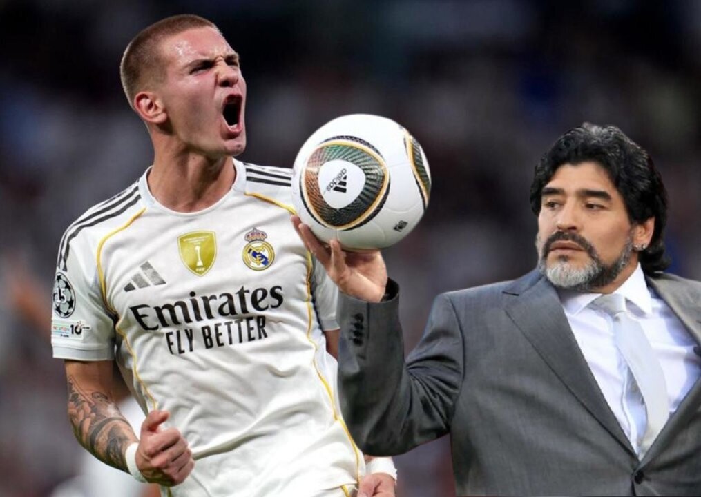 Футболист Франко Мастантуно почтил память Марадоны песней