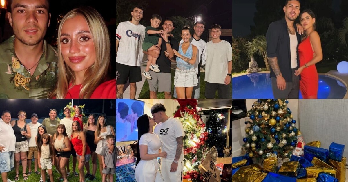 Boca Juniors Players Celebrate with Families