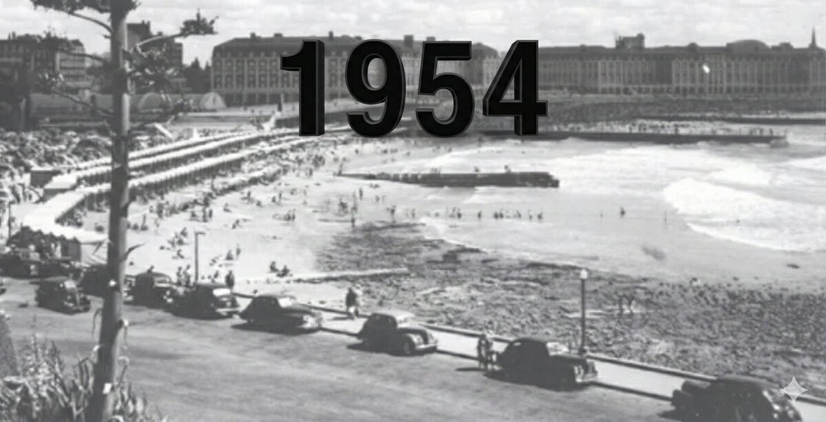 La ola gigante en la costa del Atlántico tiene un precedente histórico en Mar del Plata