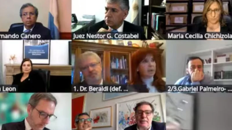 Суд в Аргентине продолжает чтение доказательств по делу «la camarita» против Кристины Кирхнер