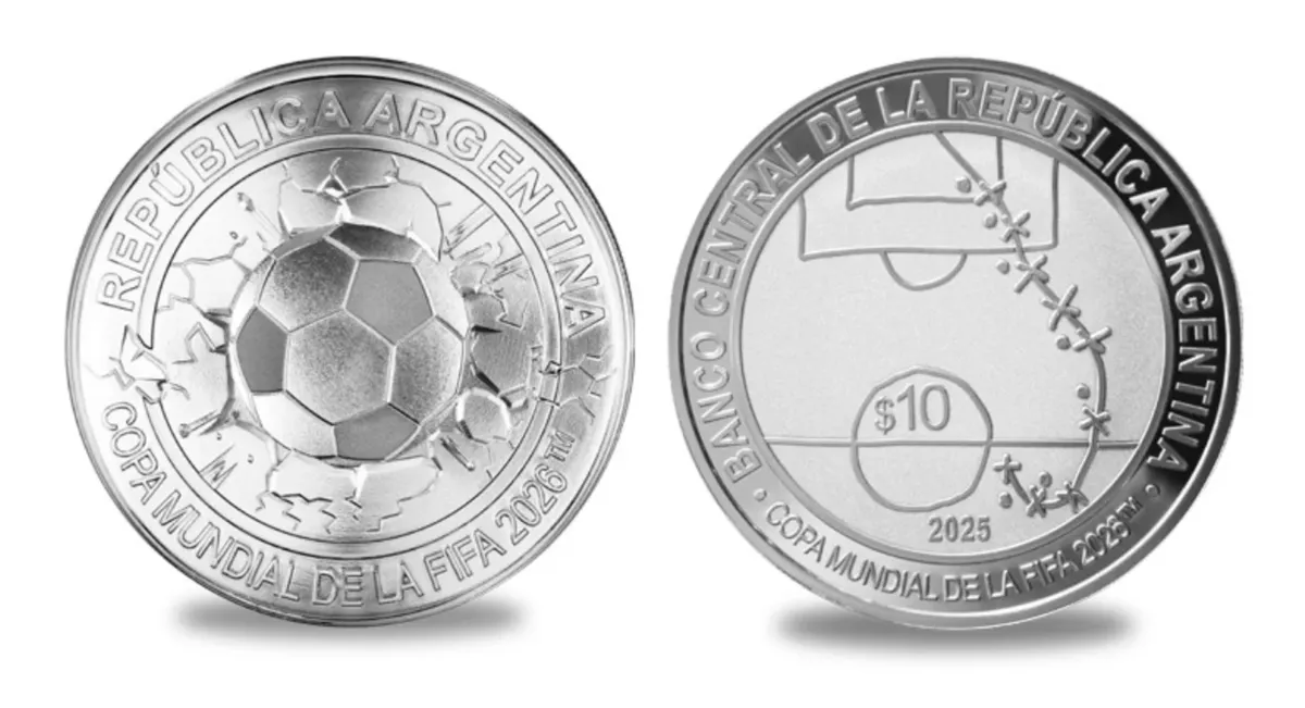 Аргентина почтила Марадону памятной монетой