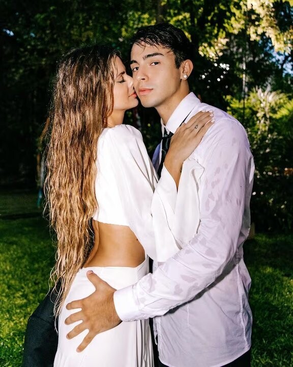 Proof that China Suárez got a tattoo for Franco Colapinto: the driver's reaction