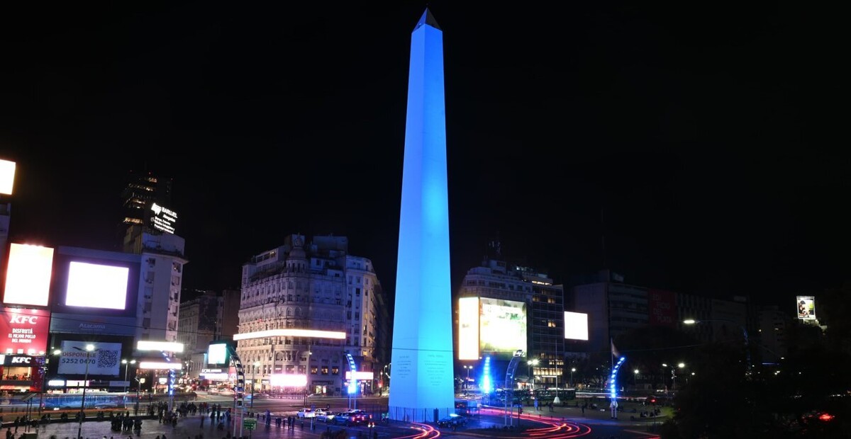 Солнечный день с высоким УФ-индексом в Буэнос-Айресе