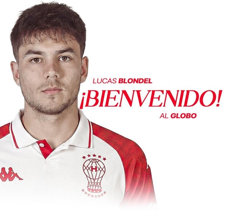 Former Boca player Lucas Blondel signs for Huracán