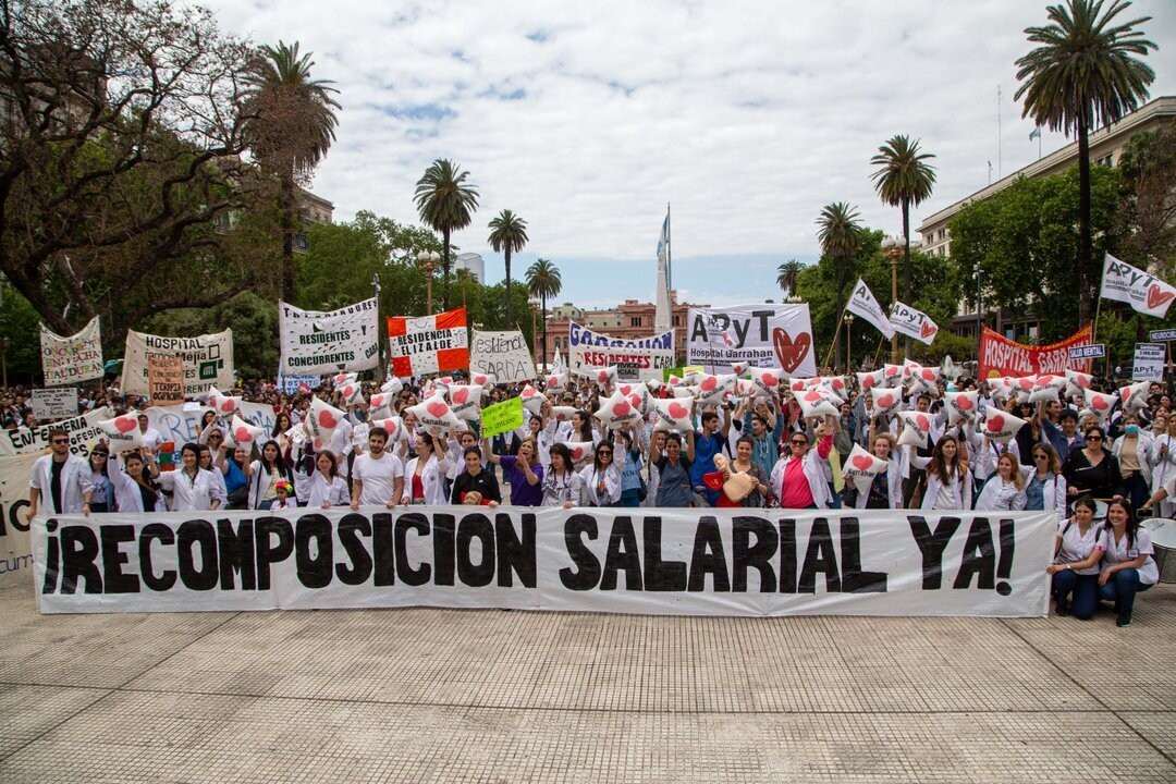 Cultural Day for Hospital Garrahan Protest