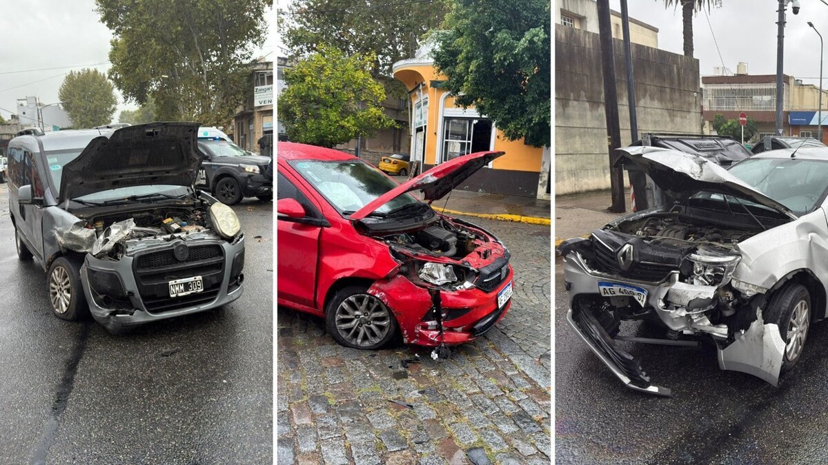 Серия ДТП в Буэнос-Айсе