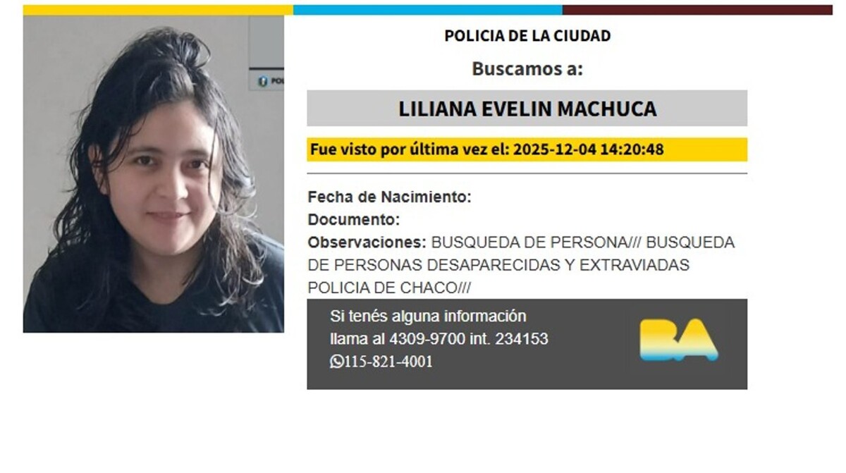 В Буэнос-Айресе разыскивают пропавшую девушку