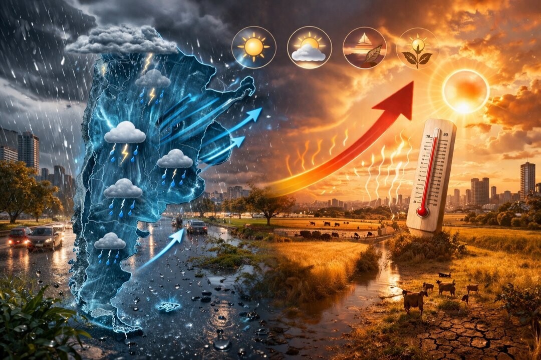 阿根廷2026年第二季度气候预测：更多降雨和高温