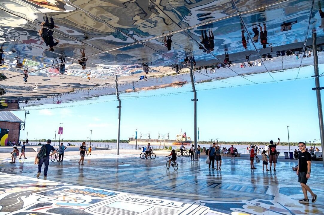 Rosario inaugura el nuevo paseo Costa Nueva