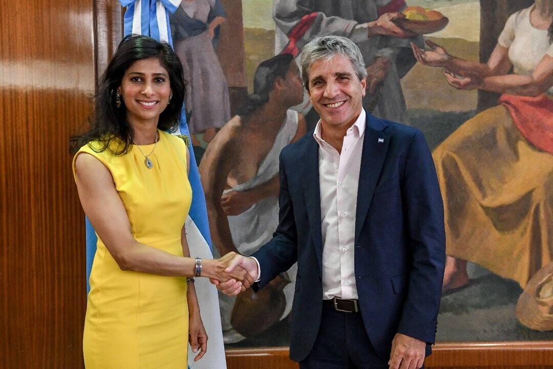 Argentina's Economy Minister at IMF Summit