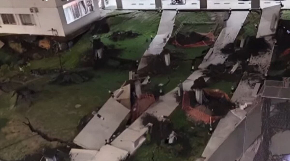 Обрушение жилого комплекса в Буэнос-Айrese