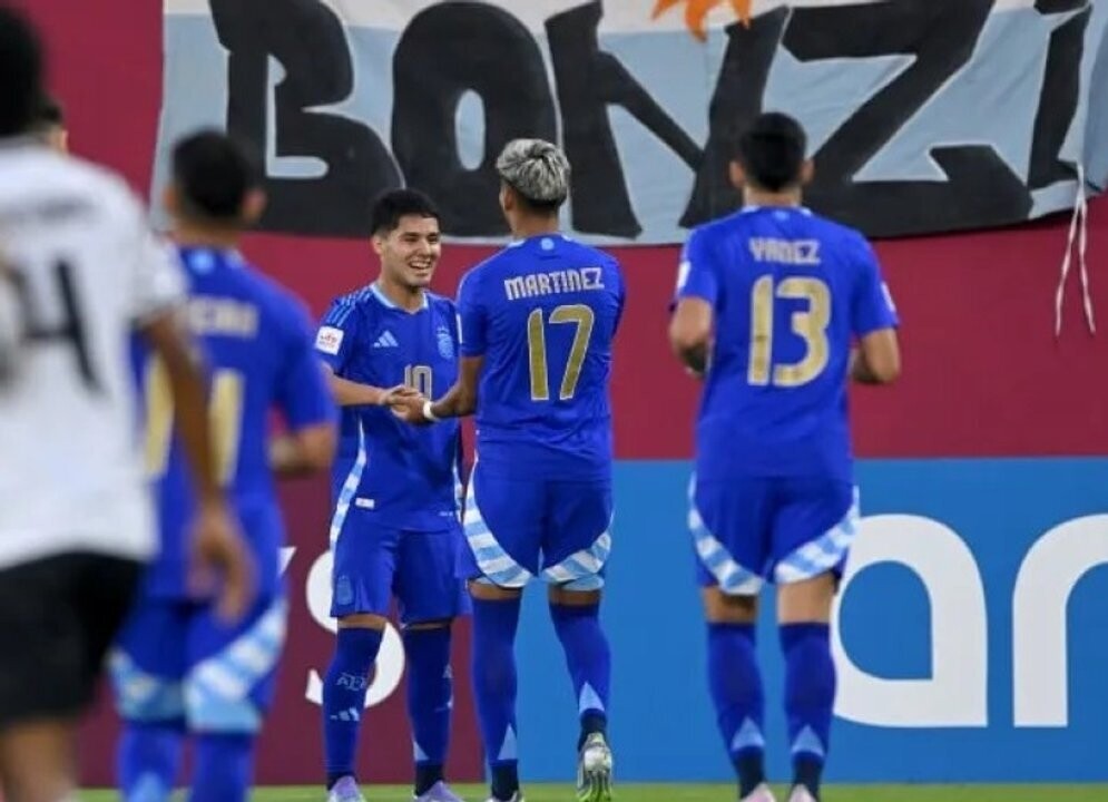 Аргентинская сборная U17 готовится к 1/8 финала чемпионата мира