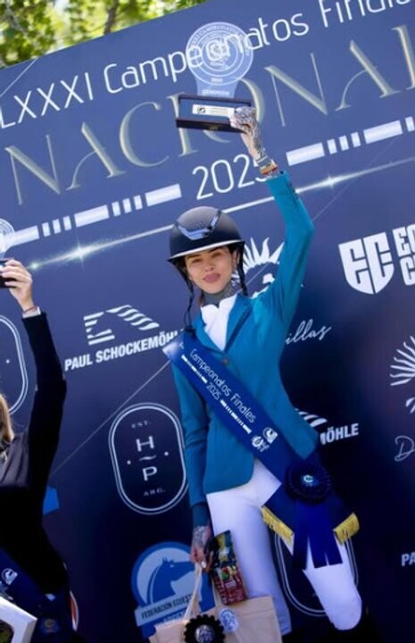 Канде Тинелли стала чемпионкой Аргентины по конному спорту