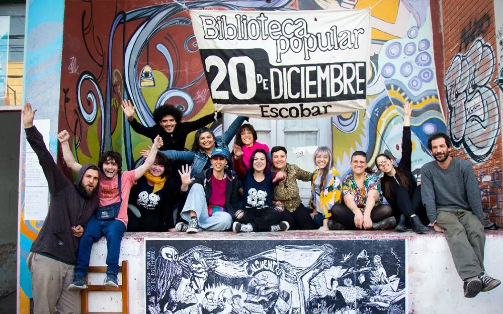 Библиотека в Эскобаре под угрозой выселения