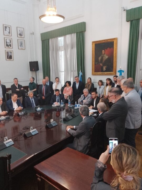 Press Conference of the UBA Rector