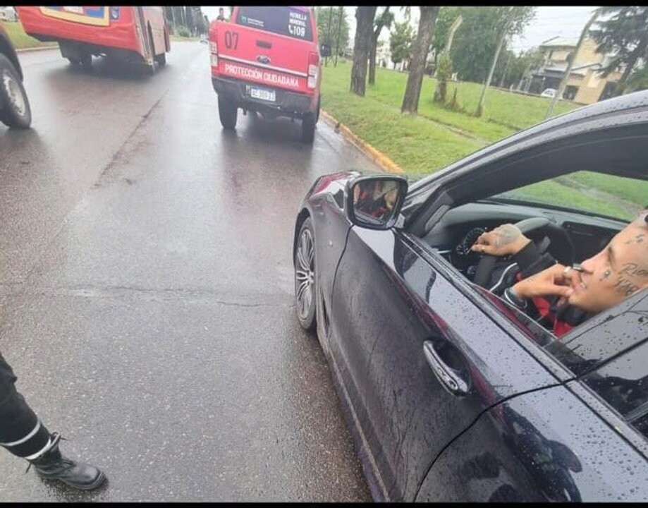 L-Gante задержан за вождение без прав