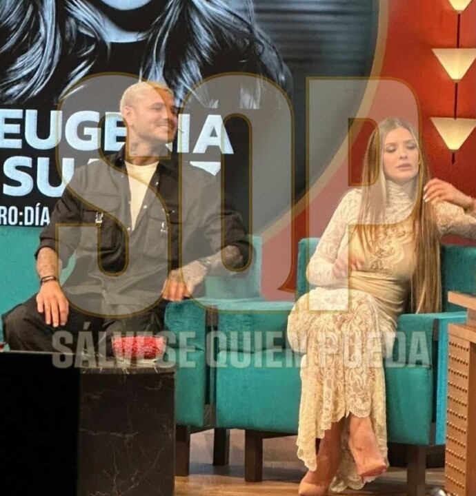 В Аргентине показали первое интервью с Китаем Суарес и Мауро Икарди