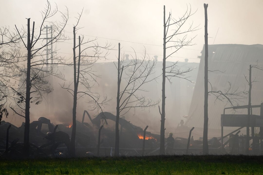 В промышленном полигоне Эсейса проходят экспертизы по делу о крупном пожаре