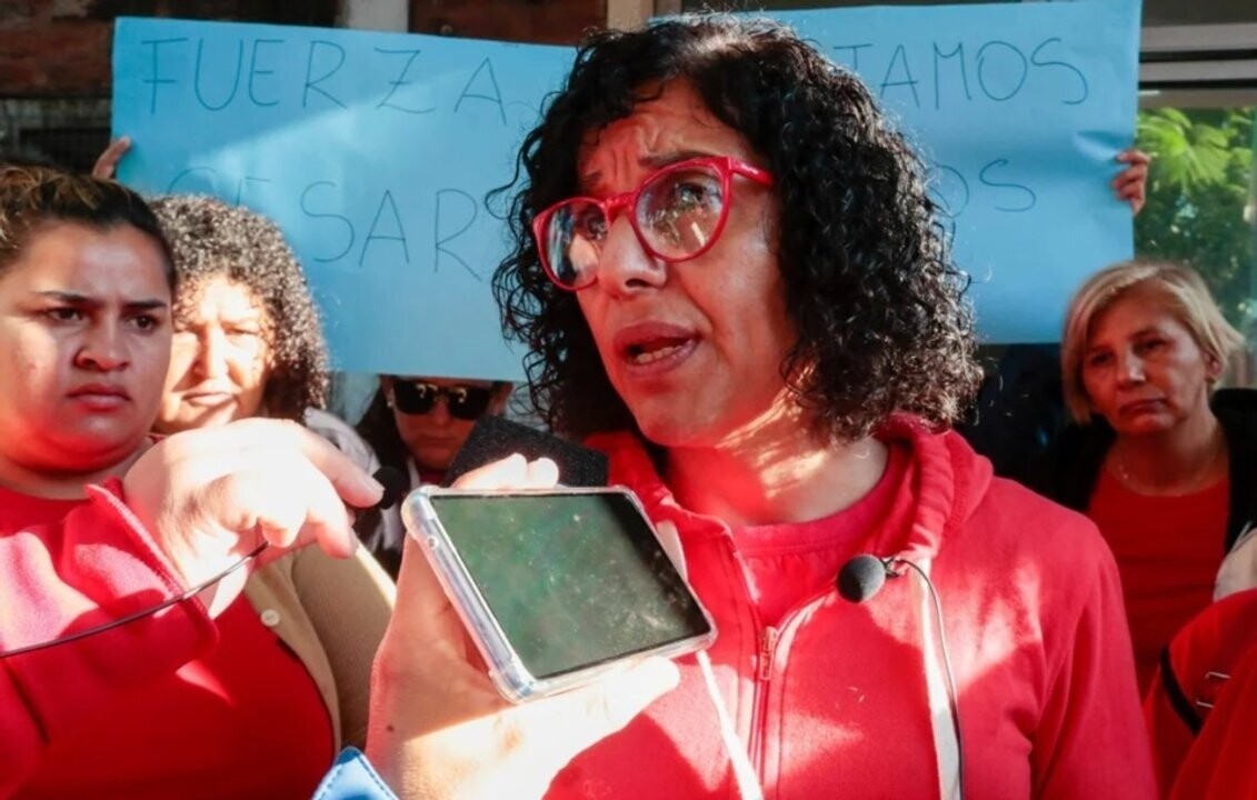 Нападение Марселы Акуньи на надзирательниц в тюрьме в Ресистенсии