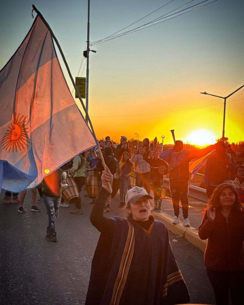 Марш за чистую воду в Мендосе