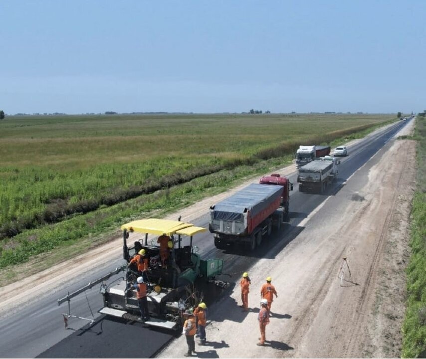 Buenos Aires Government Repaves Key Agricultural Road