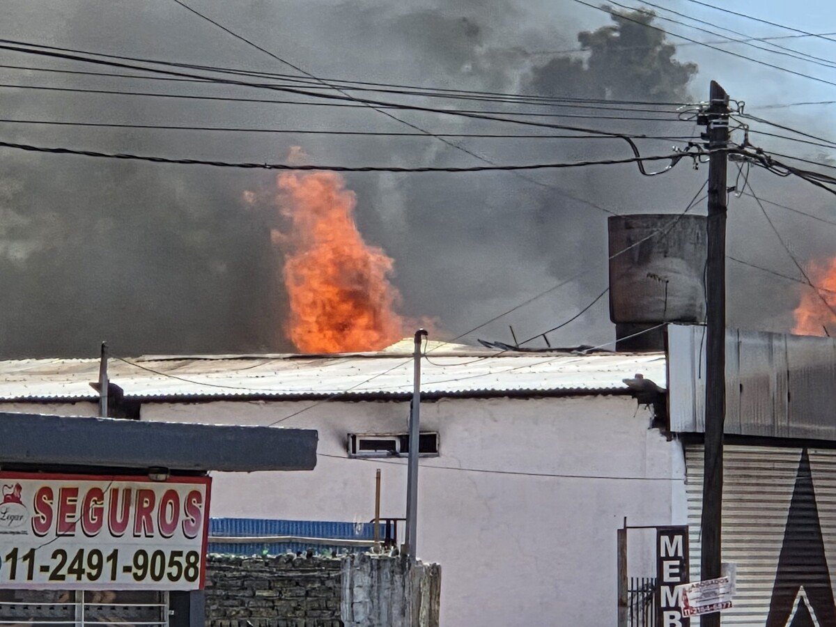 Major Fire in San Miguel