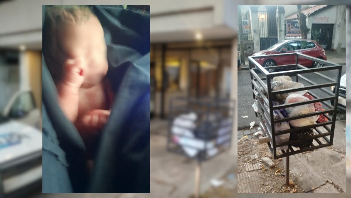 Bebé recién nacida encontrada en un cesto de basura en San Martín