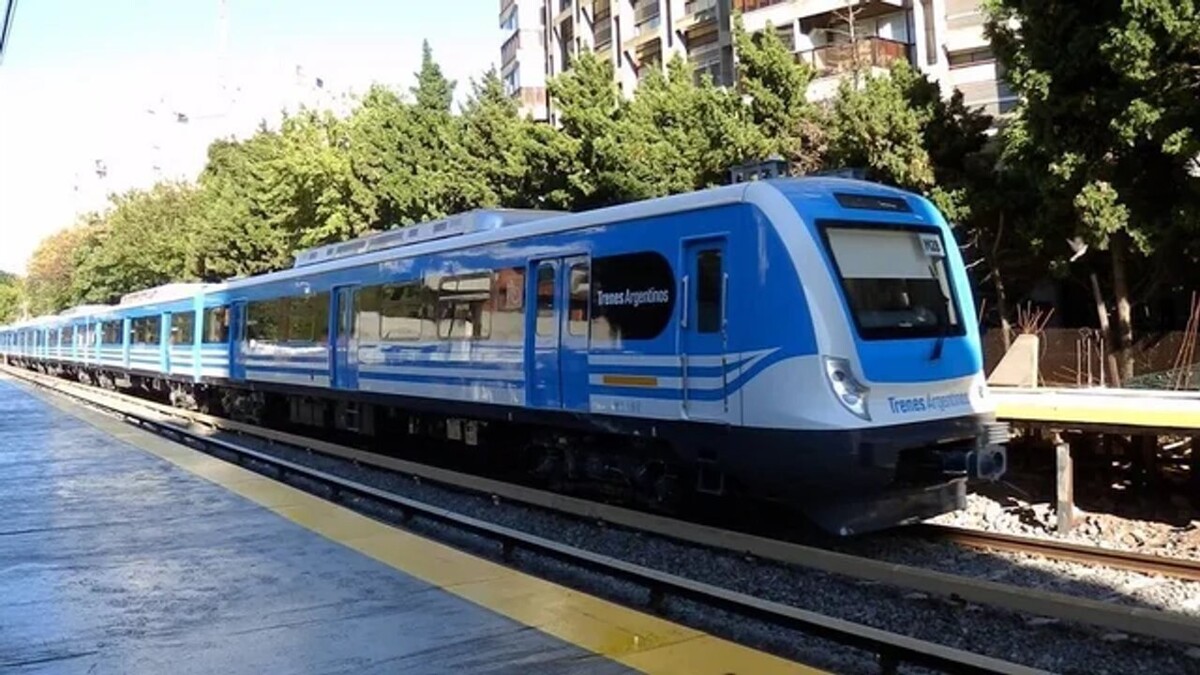 Limited Mitre Train Service in Buenos Aires