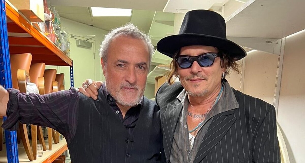 Johnny Depp Visits Buenos Aires with Jorge Rodríguez