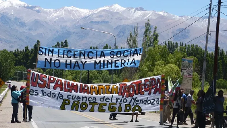 Protests Erupt Against San Jorge Mining Project in Uspallata