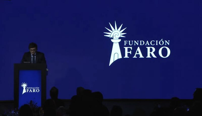 Milei Calls for Cultural Battle at Fundación Faro Launch