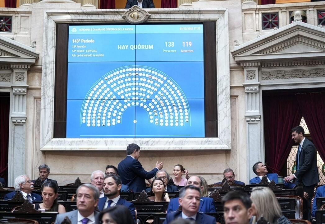 Хуан Грабойс вызвал напряжение в Конгрессе жестом в адрес Милея