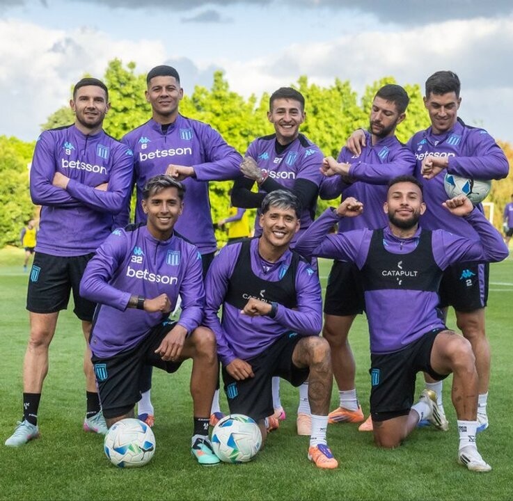 Состав «Рacing» на ответный матч против «Фламенго» в Кубке Либертадорес