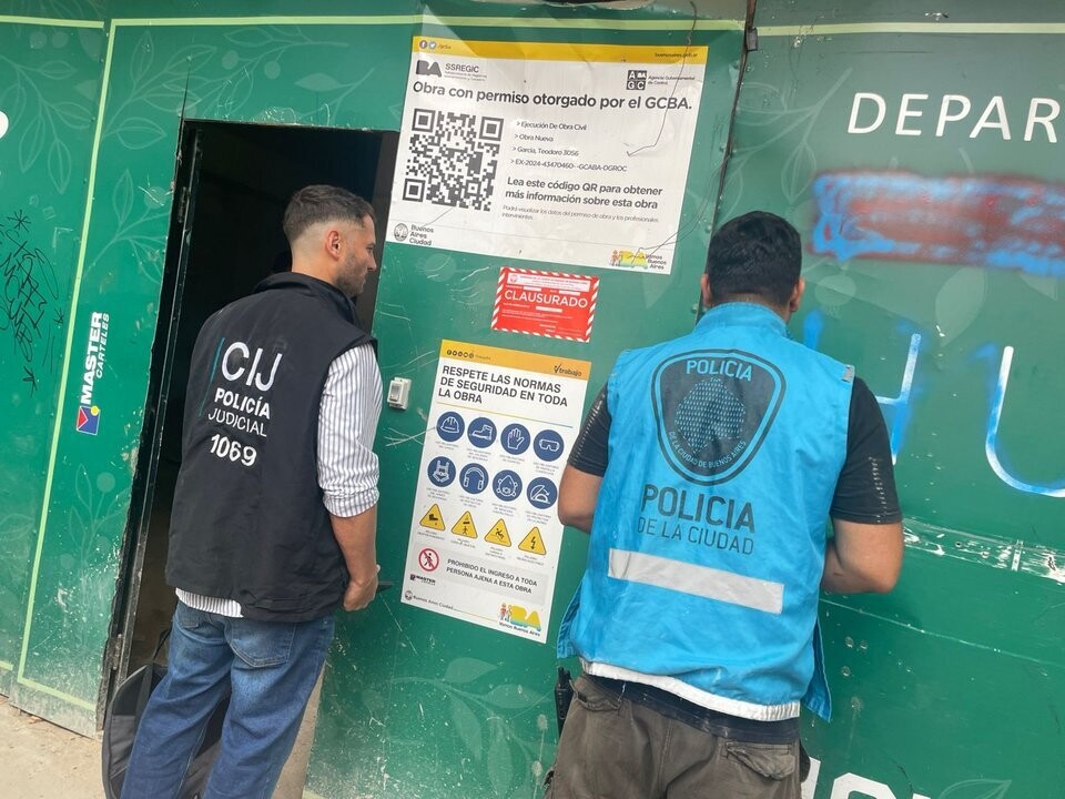 Buenos Aires Construction Site Closed Over Safety Violations