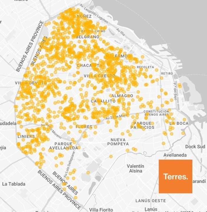 Buenos Aires: The New Map of Construction