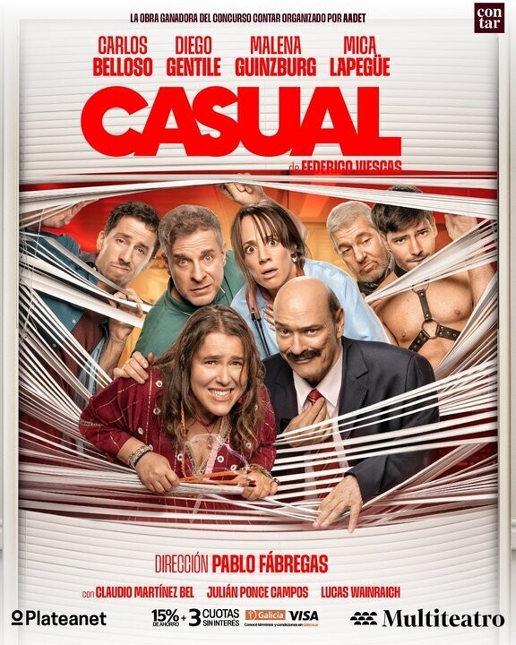 马拉娜·金茨堡和卡洛斯·贝洛索主演新剧《Casual》