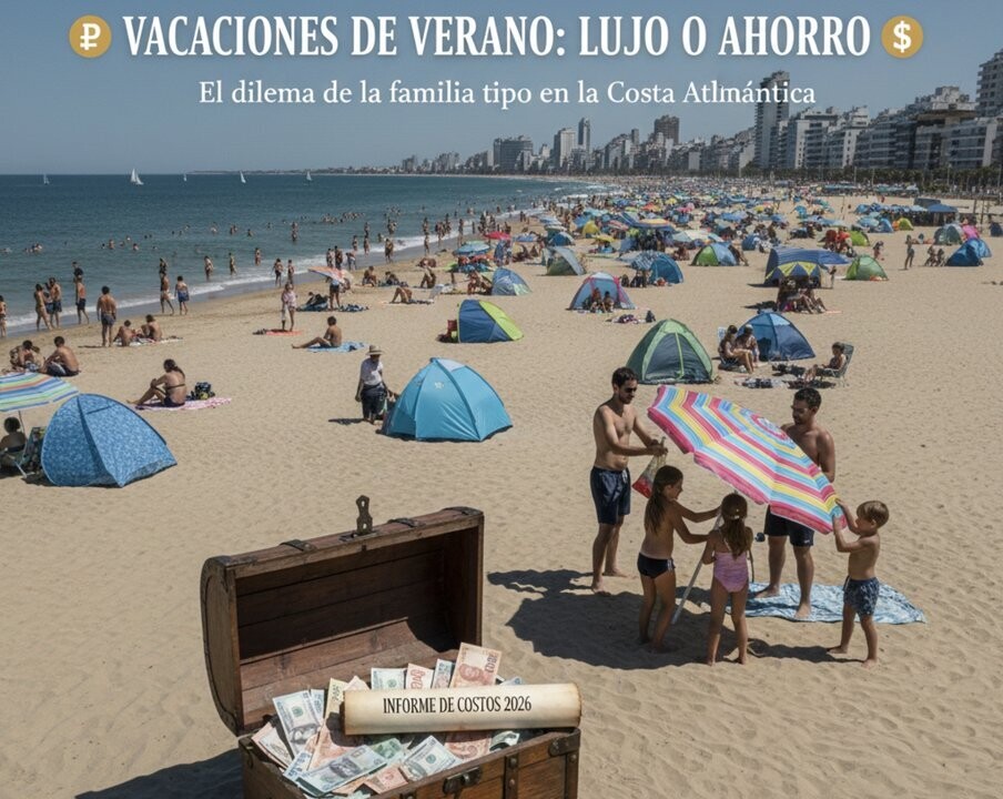 Стоимость летнего отдыха на побережье Аргентины в 2026 году