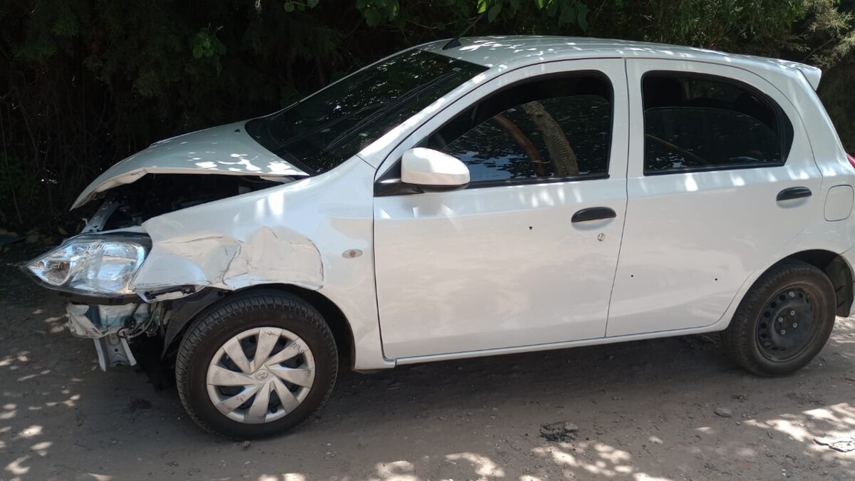 Persecución de ladrones termina con un accidente cinematográfico en Morón