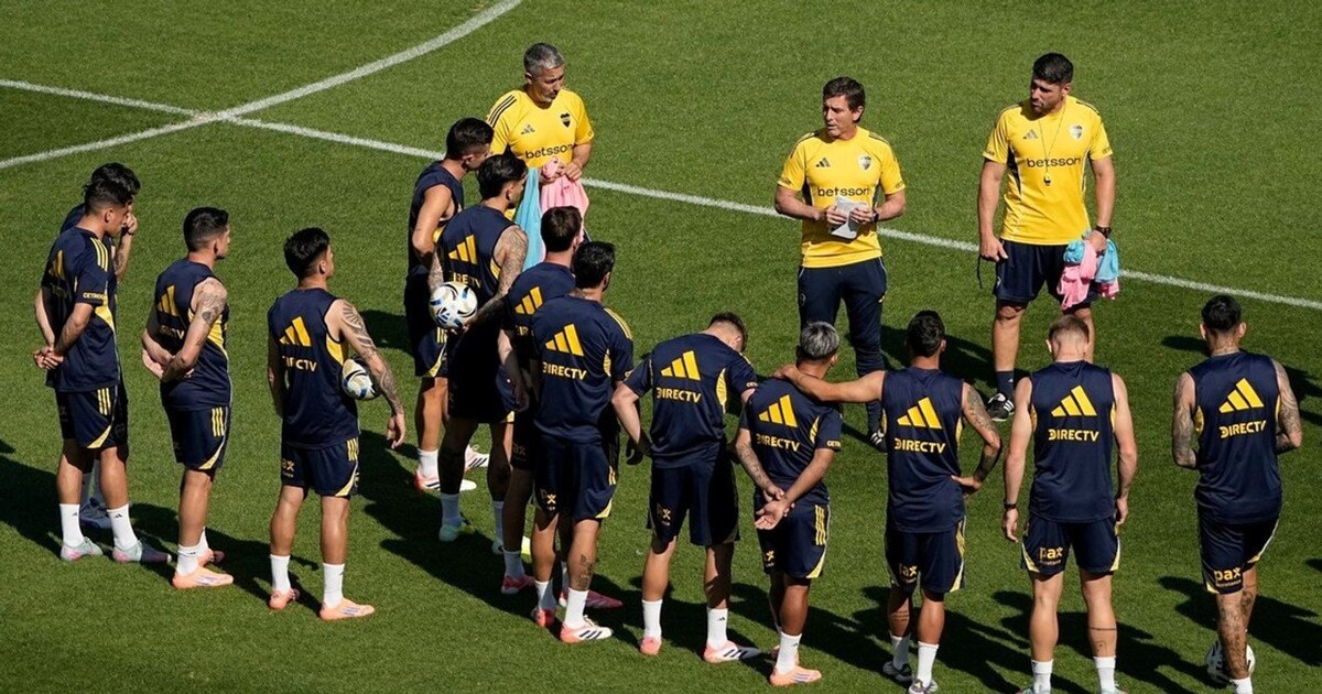 Boca's Lineup for the Olimpia Match