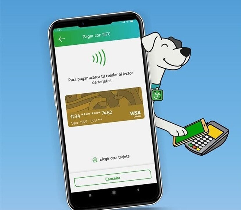 Банк Провинс запускает бесконтактные платежи через приложение Cuenta DNI