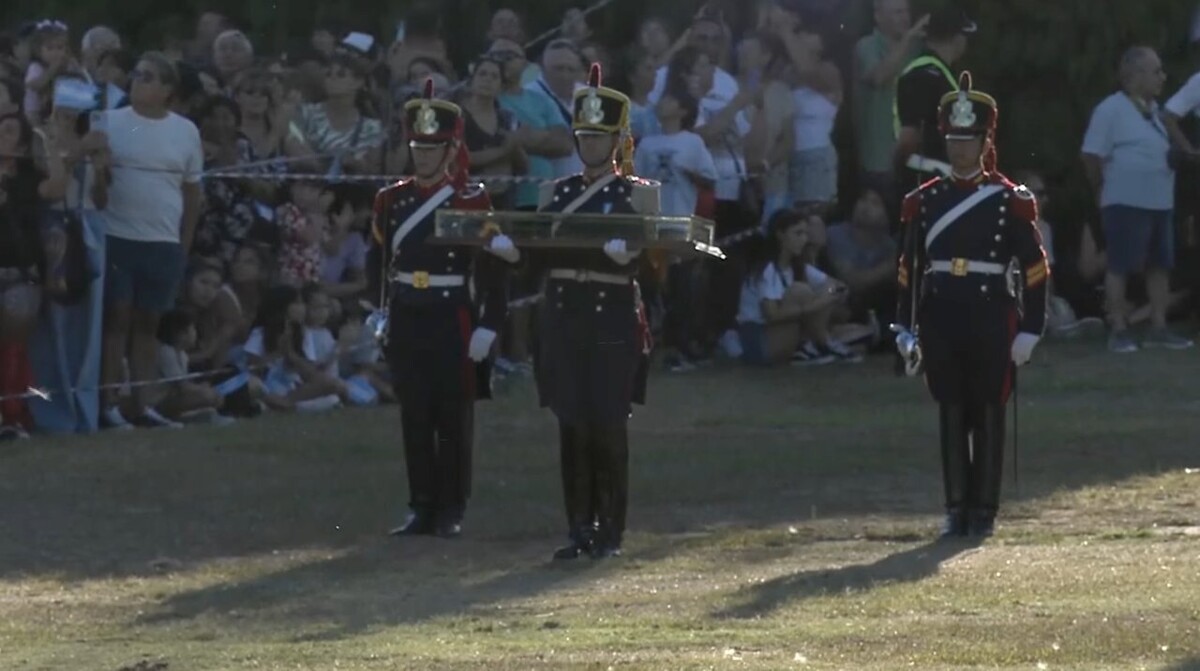 阿根廷总统哈维尔·米莱参加圣洛伦索战役纪念活动