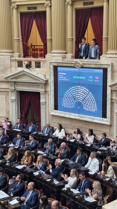 Аргентинский парламент рассматривает бюджет на 2026 год