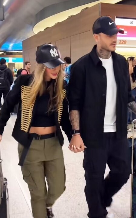 Мауро Икарди и Китай Суарэс вернулись в Турцию после передачи детей