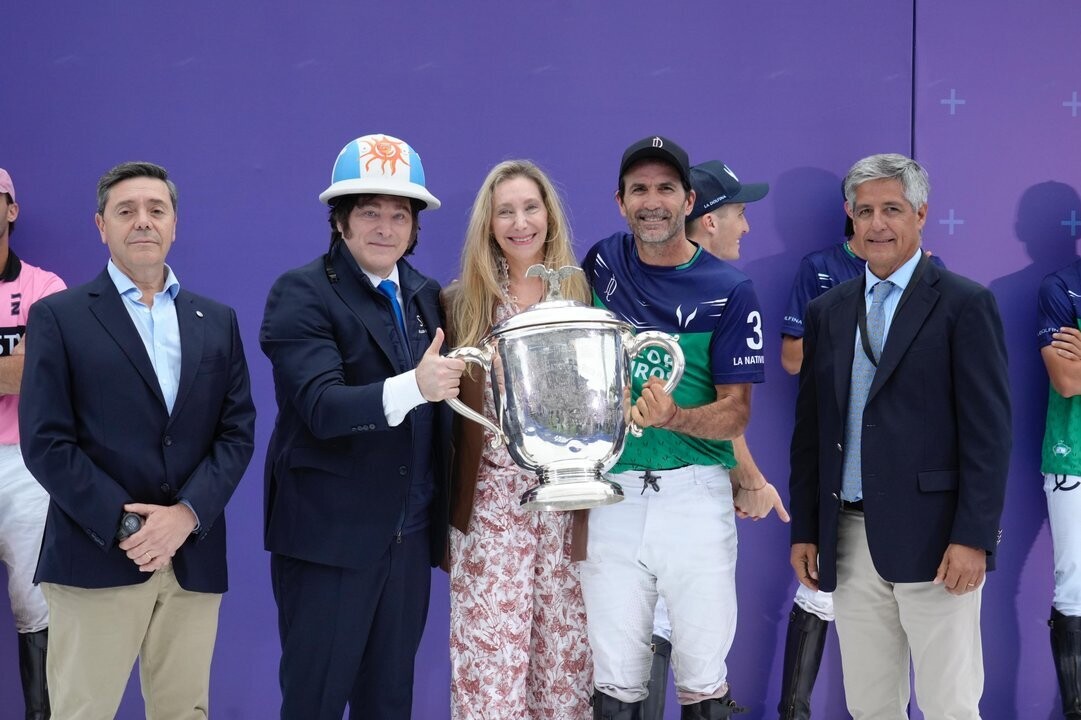 Argentine President Javier Milei Attends Polo Final in Buenos Aires