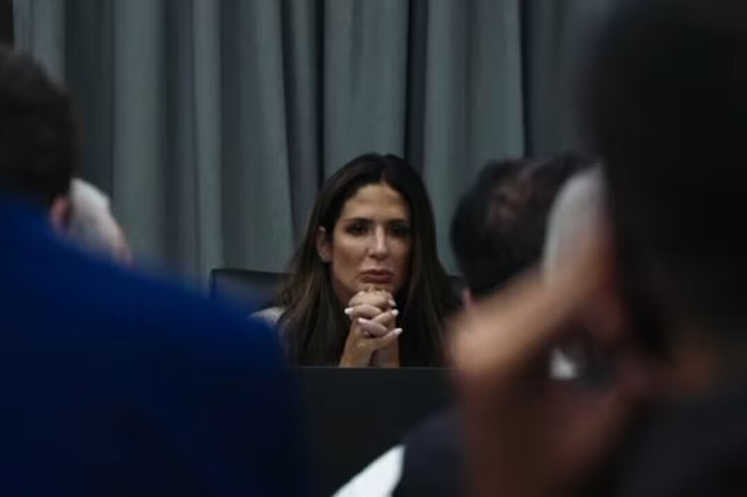 Judge Julieta Makintach attends jury in La Plata