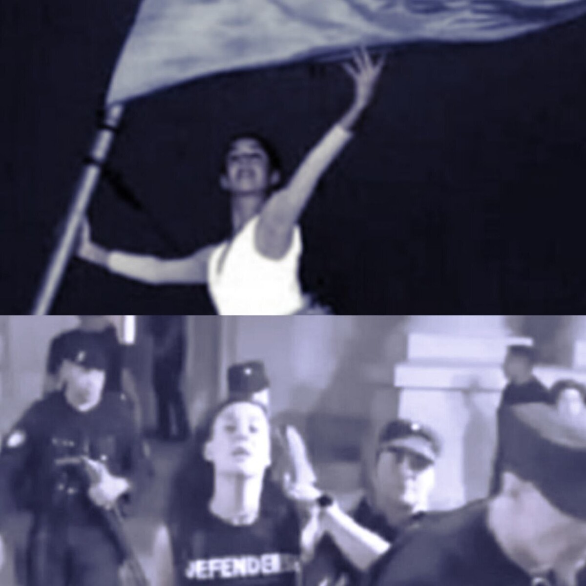 Dancer Liza Rule Arrested During Protest in Mendoza