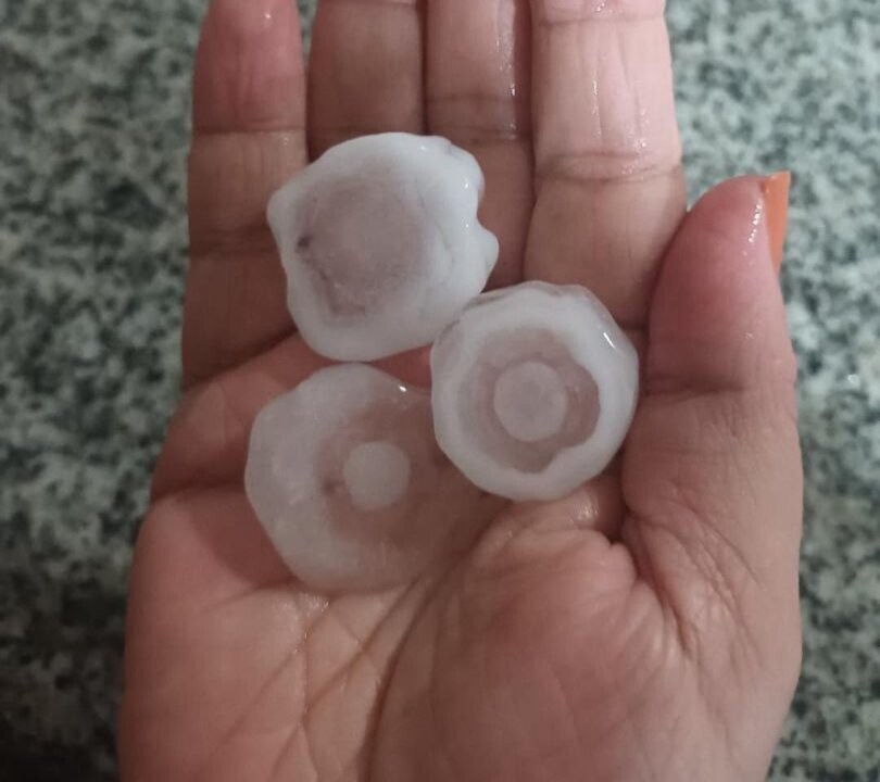 Hailstorm Hits Buenos Aires